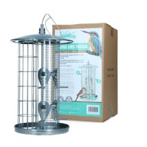 Vogelfutterstation Pawise Triple Bird Feeder 3 Fächer Wasserdicht