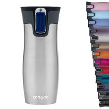 Tazza Termica West Loop Autoseal, Tazza Caffè Da Viaggio In Acciaio Inossidabile, Contenitore Termico A Tenuta Stagna, Con Coperchio Privo Di Bpa, 