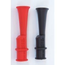 Jeu De 2 Pinces Crocodiles Isolées Noire Et Rouge 10a Catégorie Iii 1000v / Catégorie Iv 600v Brymen Bac3