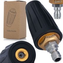 Lavor - Boquilla Turbo Giratoria Para Hidrolimpiadora Con Rosca De 1/4'