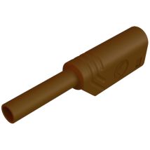 Sks Hirschmann - Mst S Ws 30 Au Laborstecker Stecker, Gerade Stift-ø: 2 Mm Braun 1 St.