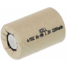 Xcell Nimh-sub-c-zelle-akku Pappmantel, 1,2v-/2200mah, 34x22,5mm