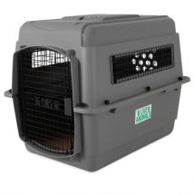 Chadog – Petmate Vari Kennel Intermediate Cat Carrier – 81 x 57 x 62 cm – Strong Plastic, Wire Mesh Door – Meets Airline Requirements