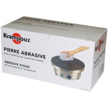 Krampouz – Piedra abrasiva APA1 para crepera – 16 x 7,5 x 7,5 cm – 0,3 kg – Color gris
