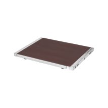 Stahl-Abziehplatte 280×230 mm – 8 kg – für Schleifpapier – rutschfeste Gummifüße – verstellbar – hohe Stabilität