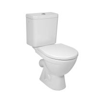 Jika Lyra Plus - Inodoro Combinado, Desagüe Trasero, Dual Flush, Blanco H8263840002413