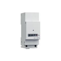 Dinuy – Compteur horaire modulaire 230V-50Hz – Intensité courant, Tension électrique, Mode de pose électricité, Puissance – Horloge, sonnerie et 