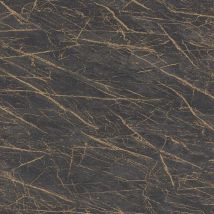 Rasch - Factory Marble Charcoal Gold Wallpaper Metallic Paste The Wall Blown Vinyl