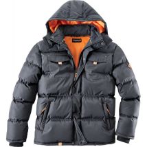 Giacca Di Lavoro 61358 – Trapuntato – 100% Poliestere – Nero-Arancio – Terratrendjob