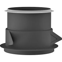 Axelair – Manguito de yeso con 3 garras – Ø125 mm – VMC