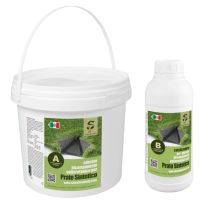 Sti - Colla Poliuretanica Bicomponente Per Prato Sintetico Parquet Legno Conf. 10 Kg