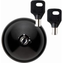 Meroni - Ufo³ Smart Duo Schloss Schwarz Für Nutzfahrzeug-hecktür + 2 Schlüssel - 8090s212pn