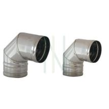 Gomito a 90° in acciaio inox AISI 304 – Diametro 160 mm – KASART