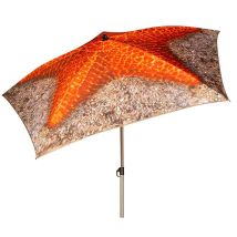 Parasol Aktive Estrella De Mar Color Tierra 180 Cm Uv40