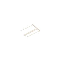 Fellowes - Bankers Box Abheftbügel Proclip 0089701 100mm Weiß 100 St./pack.