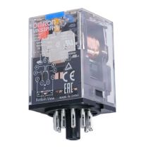 Relè Contatti Omron 3 Scambi 230vac Led Mks3pin5ac230-24