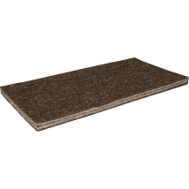 Kronen Hansa - Belag Für Kunststoff-reibebrett Hartfilz 240 X 120 Mm X 10 Mm