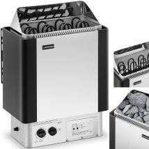 Uniprodo - Horno De Sauna - 6 Kw - De 30 A 110 °c - Controlador Incluido