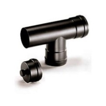 Bouchon de récupération des condensats – Acier – 100 mm diamètre – 10 cm hauteur – Accessoire de cheminée et poêle