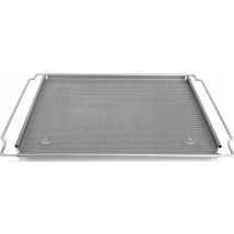 Patisse Bandeja Ajustable Perforada Plateada 38x35 Cm