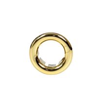 Roseta Para Orificio De Rebosadero De Plástico Chapado En Oro De 25 Mm