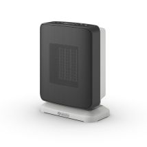Splendid Heizlüfter Caldo Trendy – Elektrischer Raumheizlüfter – 1800 W – Keramikheizelement – Schwarz, Weiß – Geeignet für Räume bis 55 m³