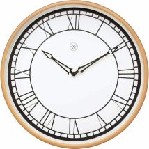 Orologio da parete NeXtime 7332 – Cerchio marrone – Diametro 30 cm – Silenzioso