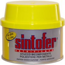 Stucco Bicomponente Nautica 175 ml – Resistente e Adesivo – Con Fibre di Vetro – Sintofer