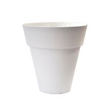 Kunststoffvase H36x35cm Telcom Dallas - White