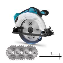 Akku Kreissäge-onevan 18v 180mm Handkreissäge Für Makita 18v Akku - Mit 3 Sägeblättern(ohne Batterie)