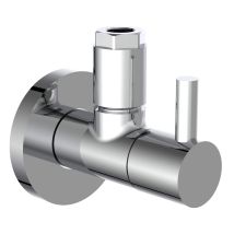 Sifone Valvola angolare Cromo – Genre raccord 2, Finition métal, Filetage ingresso, Filetage uscita – Kirchhoff