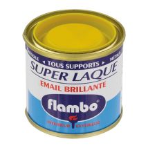 Flambo laca 50ml botón oro – Pintura esmalte gliceroftálica lavable – Secado rápido, resistente a la luz y agua de mar