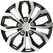 Unitec Radzierblende Daytona 15 Zoll Schwarz/silber Radkappen Radblende