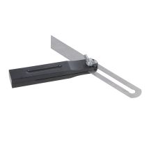 Verstellbare Schmiege 200 mm – Stahlklinge – Ergonomischer Kunststoffgriff – Präzise Messungen