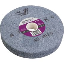 OPTIMUM – 3107210 – Mola per smerigliatrice doppia OPTIgrind – Corindone K 36 Ø 200 x 30 x 32 mm