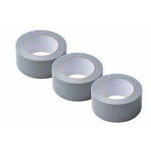 Werkzeyt Panzertape Grau 3 Stück Gewebeband 25 M X 50 Mm Extra Stark Reißfest Und Witterungsbeständig