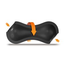 Zeus – Juguete interactivo ChewChasers para perros – Diseño con aberturas para snacks – Compatible con Zoë Better Bones