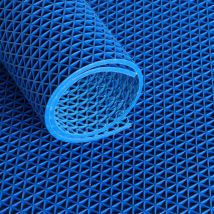 Ultra Grip Gittermatte Mit Rautenstruktur - 120 Cm - Pro Laufendem Meter - Blau