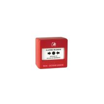 Nugelec 30342a Bcm3000 - Custodia A Membrana A Singola Azione Nf - Colore Rosso - Desenfumage/compartimentazione