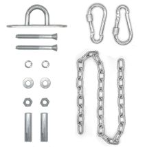 100 Cm Cadena De Silla Colgante 230 Kg Gancho De Techo Suspensión Hamaca