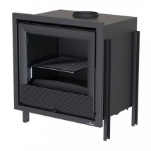 Bronpi – PARIS-55 – Inserto camino a legna P-3 naturale non ventilato – 10 kW, 70%, 92 kg – Certificato ECODESIGN 2022