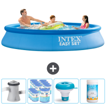 Intex Piscina Easy Set Rotonda - 305x61 Cm - 7-pezzi Scb89