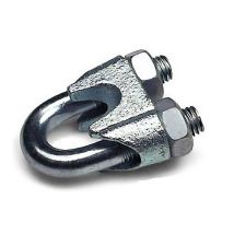 Wurko - Sujetacables Galvanizado 8 Mm , Sujetacables Galvanizado. - Tamaño: 8 Mm. - Galvanizado, Aportadanle Dureza Y Mayor Durabilidad Frente Al 