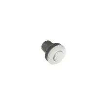 Mpt-57570-3429d Mini Short Throw Pneumatic Button, Dome, Chrome - Tecmark