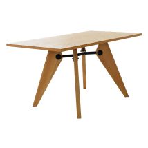 Parumm - Esstisch Rechteckig Pärumm Vega 130x80x73 Cm Natürliches Eschenholz