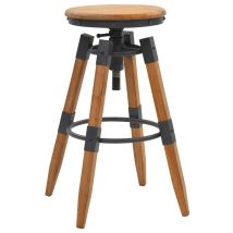 Tabourets De Bar Chaise De Bar Lot De 2 Bois De Sapin Solide