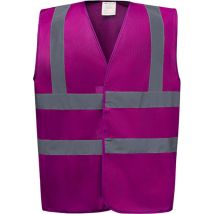 Ropa De Protección Yoko Hvw100 Alta Visibilidad Velcro