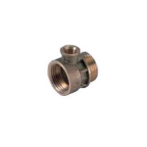 Socla – Portamanometri 15x21 maschio e femmina – Riduttore di pressione piccolo – Pressione max: 15 bar, Filettatura: 1/2"