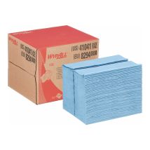 WYPALL – 8294 – Wisch- und Reinigungstücher X80 – 160 Stück – Hydroknit-Technologie – Blau – 427mm x 282mm