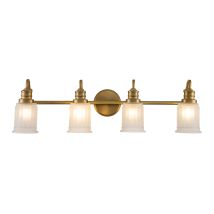 Quoizel - Elstead Swell Lampada Da Parete In Ottone Spazzolato, Ip44